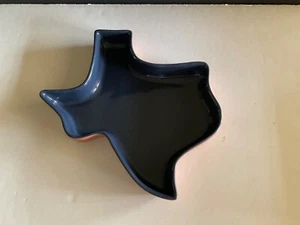 Frankoma Keramik Texas Form Blau Servierschale 11 1/2" x 12" - Bild 1 von 7