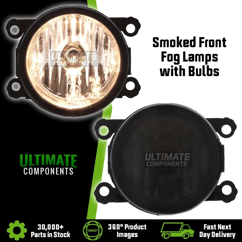 Luces antiniebla ahumadas Peugeot 607 sedán 2004-2009 1 par conductores y pasajeros Foto 1 de 4