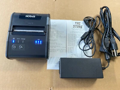 Epson TM-P80 Bluetooth Portable Mobile Thermal Receipt Printer M316B iOS Only - Image 1 of 3