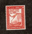 Timbre-poste ZANZIBAR 20 cents (Scott #219 ou SG #328) 1944 MH