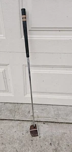 Vtg Wooden Putter Golf Club Custom Made Winn Grip Right Handed 34" - Picture 1 of 12