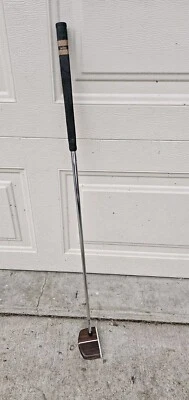 Vtg Wooden Putter Golf Club Custom Made Winn Grip Right Handed 34" - Image 1 of 4