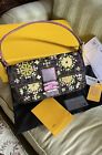 RARE Fendi Zucca  Beaded Baguette Bag With Embroidery, Beads And Leather Trim