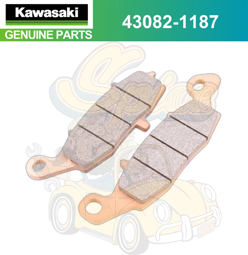 Kawasaki 1996 - 2005　VULCAN 800 1500 CLASSIC FRONT BRAKE PADS - Image 1 of 1