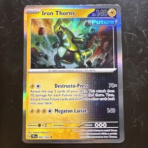 Pokemon Temporal Forces IRON THORNS 62/162 Holo Rare - Picture 1 of 3