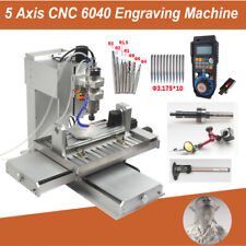 6040 5Axis CNC Engraving Machine Carving Drilling Milling Router Engraver 2200W