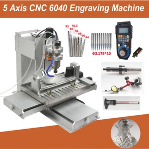 6040 5Axis CNC Engraving Machine Carving Drilling Milling Router Engraver 2200W - Picture 1 of 16