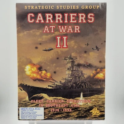 Carriers at War II, 1993, Big Box, New & Sealed - Image 1 of 4
