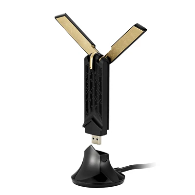 ASUS USB-AX56 Dual Band AX1800 USB WiFi 6 Adapter WPA3 Network Security MU-MIMO - Image 1 of 4