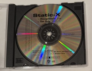 Static-X Otsegolectric The Only (2003) Promo CD Single Warner Brothers RARE! - Imagen 1 de 3