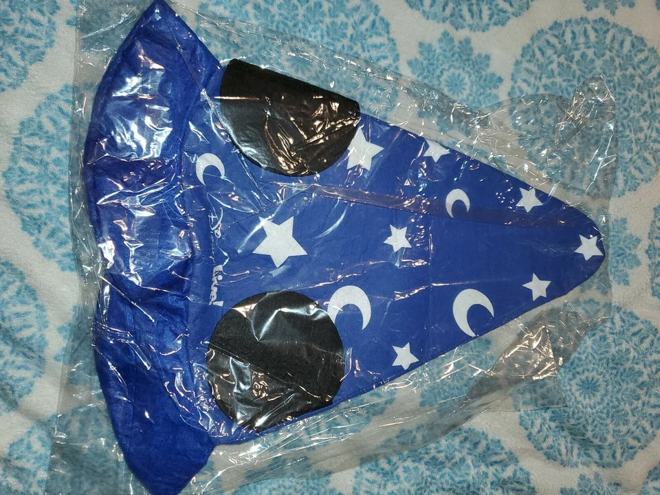 Disney Live Disney Mickey Mouse Sorcerer Fantasia Wizard  Hat Blue - Image 1 of 3