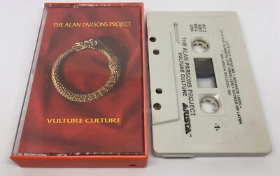 The Alan Parsons Project Vulture Culture Cassette Arista 1985 AC8-8263 Red Jewel - Image 1 of 3