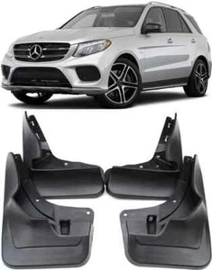 New Genuine Splash Guards Mud Flaps FOR 2016-2018 Mercedes Benz GLE AMG GLE43 63 - Picture 1 of 6