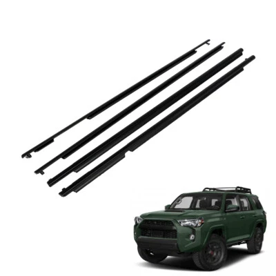 适用于丰田 4Runner 2010 - 2021 年汽车窗外 Weatherstrip 密封带成型 — 第 1/4 张图片
