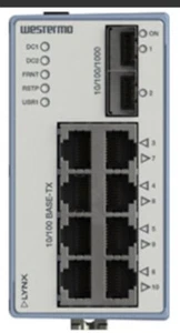 WESTERMO ETHERNET SWITCH LYNX 3643-0100 L110-F2G - Picture 1 of 2