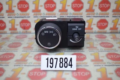 2004-2014 CHEVROLET SUBURBAN 1500 DIMMER HEADLIGHT LAMP SWITCH 25858426 OEM - Image 1 of 4
