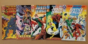 Justice League International #51,52,54,57,63 Lot of 5 DC NM- avg - Picture 1 of 5