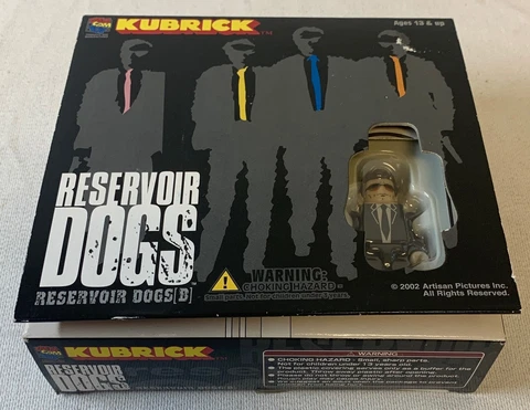 2002 Kubrick RESERVOIR DOGS figures Cover