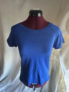Danskin Now - Top mujer - Talla Sm(4-6) usado azul brillante-decoración. costura. - Imagen 1 de 5