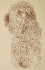 SOFT COATED WHEATEN TERRIER WORD DRAWING #29 Kline adds dogs name free into art.
