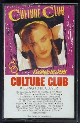 Culture Club - Kissing To Be Clever - MC Cassette [MCFx11 055] USA - Image 1 of 4