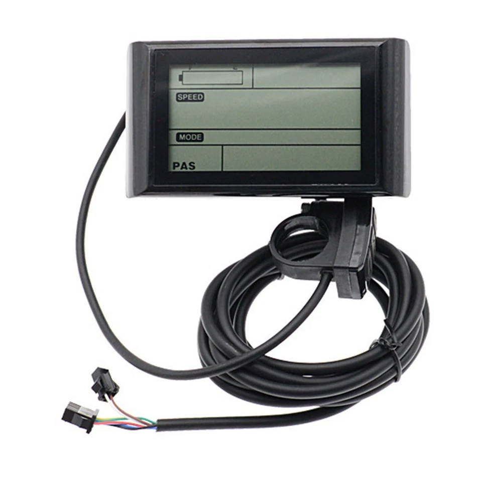 Speed Sensor Settings Ebike Display Bicycle Speedometer Support 36V/48V - Image 1 of 4