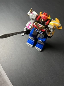 POWER RANGERS DELUXE LOST GALAXY MEGAZORD WITH SWORD BANDAI 6” TALL - Picture 1 of 16