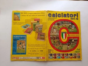 Álbum Calciatori Panini 1977 78  Complete Rivera Zoff  - Imagen 1 de 14