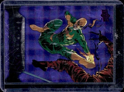 2024 Upper Deck 漫威蜘蛛侠 Renditions 铁拳 Kingpin 紫色领带 #37/99 — 第 1/2 张图片