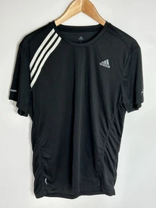 Camiseta Adidas Running Own The Run Aeroready | Para Hombre | Negra/Blanca | Grande | - Imagen 1 de 8