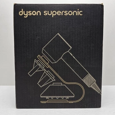Dyson Supersonic Haartrockner nur Display Ständer Nickel Schwarz Neu im Karton - Bild 1 von 4