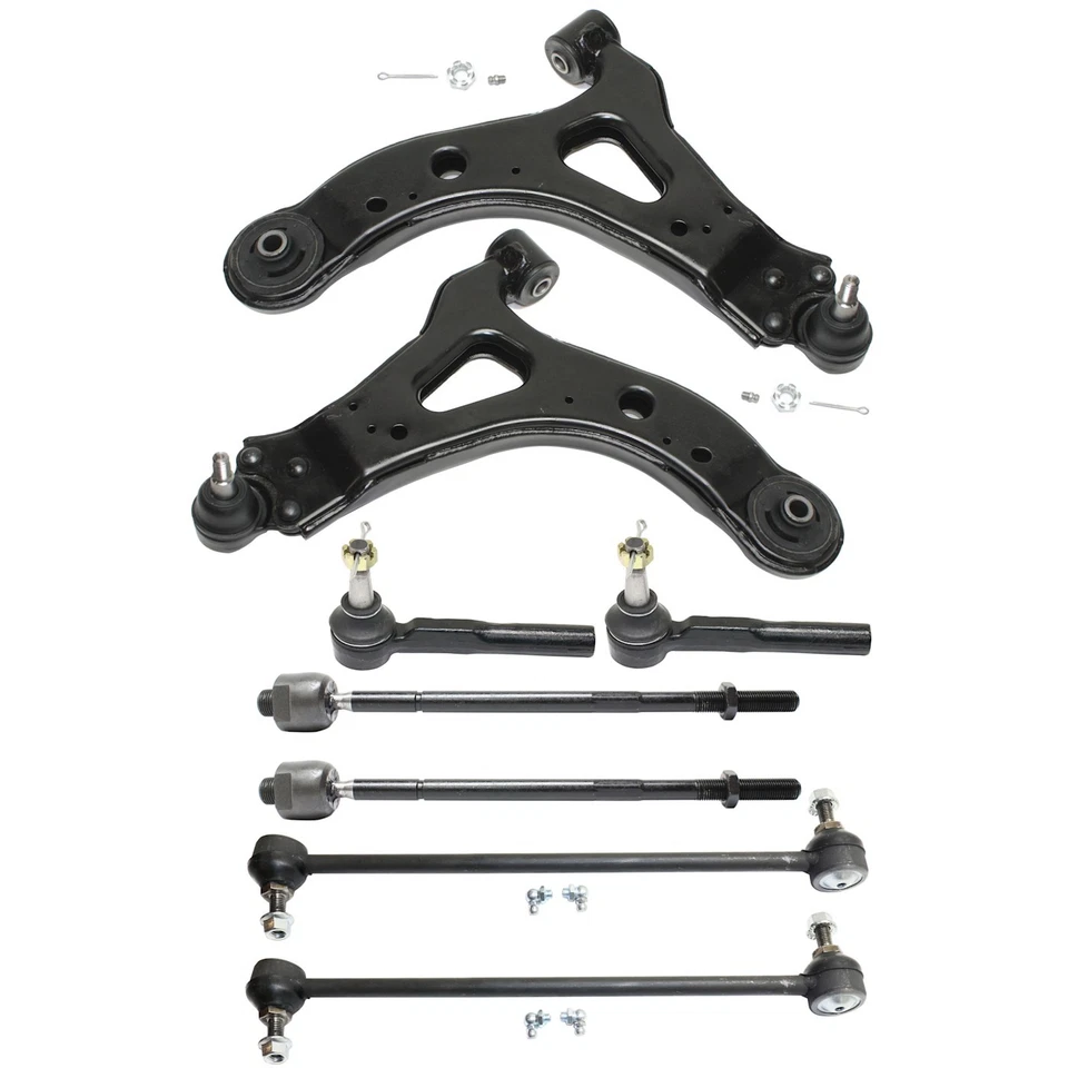 Control Arm Kit For 2005-2008 Chevrolet Uplander Front Left and Right FWD 8pc - Image 1 of 4