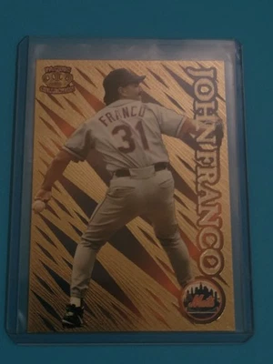 1996 Pacific Crown Collection John Franco #134 Gold New York Mets - Image 1 of 2