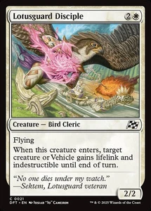 [MTG] Lotusguard Disciple (0021) (DFT) NM - Picture 1 of 1