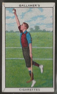 GALLAHER-SPORTS SERIES 1912-#062- HOCKEY - STOPPING A HIGH FLY  - Image 1 of 2