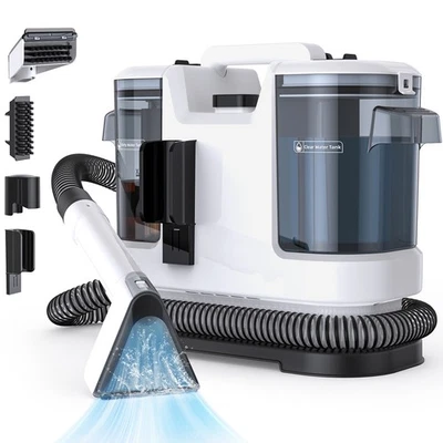 13500Pa Tragbar Waschsauger Nass Sauger Teppich Polster Reiniger 450W Dual Tank - Bild 1 von 4