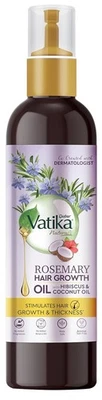 Aceite de crecimiento del cabello de romero DABUR Vatika con hibisco y aceite... - Imagen 1 de 4
