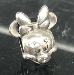 Pandora Genuine Minnie Mouse Classic Disney, 3D Charm, 925 Silver, Unboxed - Picture 1 of 9