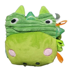 Libro suave marioneta dinosaurio sensorial Snuggles NUEVO - Imagen 1 de 9