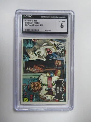 1966 Topps Batman Crime Czar #10 CGC 6 - Black Bat - Image 1 of 3