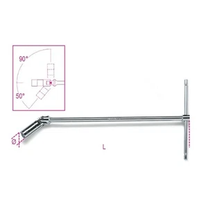 CHIAVE 14 MM PER CANDELA DI ACCENSIONE SNODATA 959/14 - Imagen 1 de 1