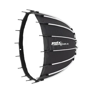 PDX 70 cm Softbox faltbar – Profi-Licht für Studio, Outdoor, mit Tasche, Tragbar - Picture 1 of 3
