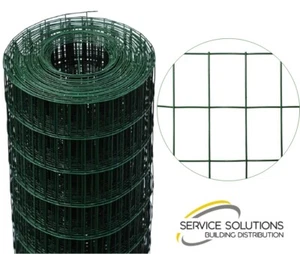 25mt RETE PLASTIFICATA ELETTROSALDATA VERDE ZINCATA RECINZIONE 50X75 f. 2,1 - Foto 1 di 54