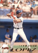 1995 Pacific Atlanta Braves Baseball Card #10 Javier Lopez