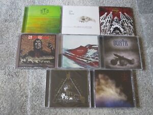 8 Doom Sludge Metal CDs (6 SEALED) SURTR LASER DRACUL WITCHSORROW OPIUM LORD
