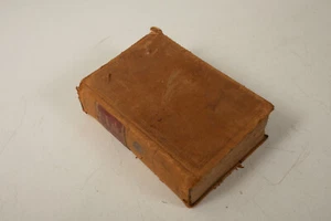 New York (D2L) Code of Criminal Procedure 1882 (JSF6) Leather Bound Book Banks - Picture 1 of 15