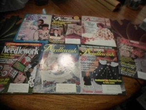 Lot of 7 Vintage McCall’s Needlework & Crafts Magazine 1993-1996 w patterns - Picture 1 of 4