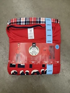 NWT Member's Mark Men's Pajama Set Let It Snow XL - Foto 1 di 1