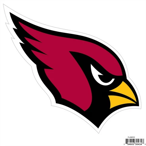 Arizona Cardinals 8" Magnet Outdoor Rated Vinyl Auto Fridge NFL Football Team Cover