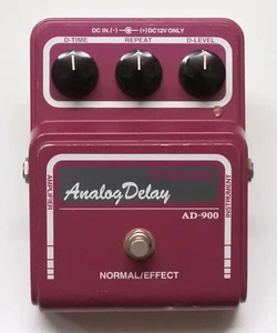 MAXON AD-900 Analog Delay Effects Pedal MIJ MN3005 3101 2Chips Eary Model #33 - Picture 1 of 11